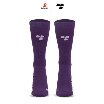 Personal Best Run - Performance Crew Sock - Violet